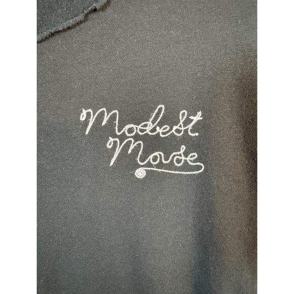 Modest Mouse Adult Small Shirt Rainbow Knot Sweatshirt Black Neon Ringer Shirt - Picture 6 of 7